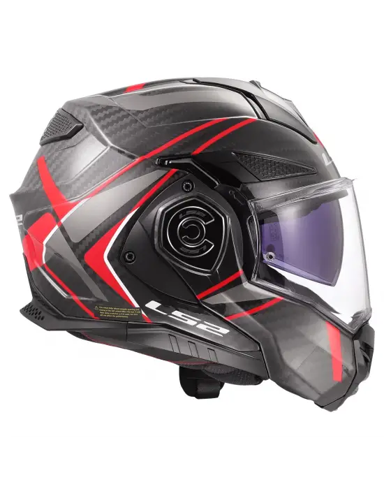 LS2 ADVANT X KARBON FUTURE II KIRMIZI KASK