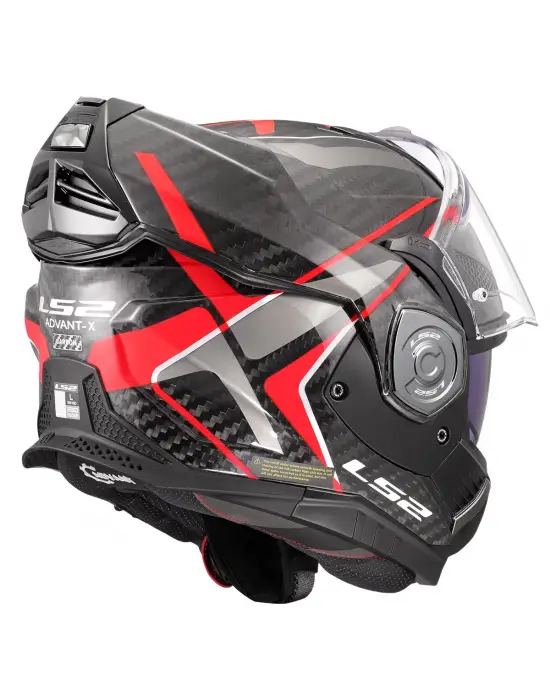 LS2 ADVANT X KARBON FUTURE II KIRMIZI KASK