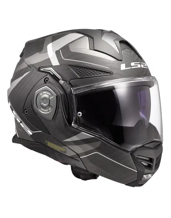 LS2 ADVANT X KARBON HORIZON MAT GÜMÜŞ-GRİ KASK