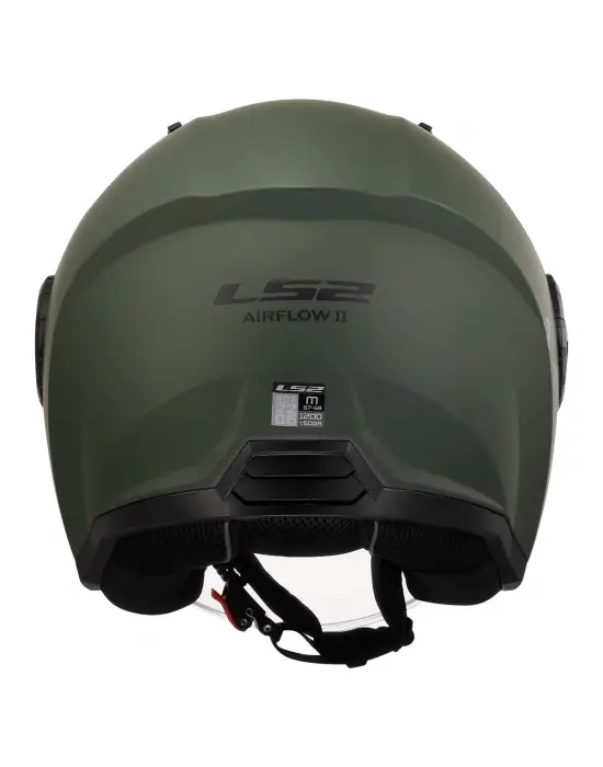 LS2 AIRFLOW 2 MAT YEŞİL KASK