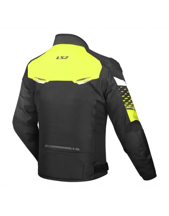 LS2 APEX EVO H2O MONT SİYAH-NEON SARI