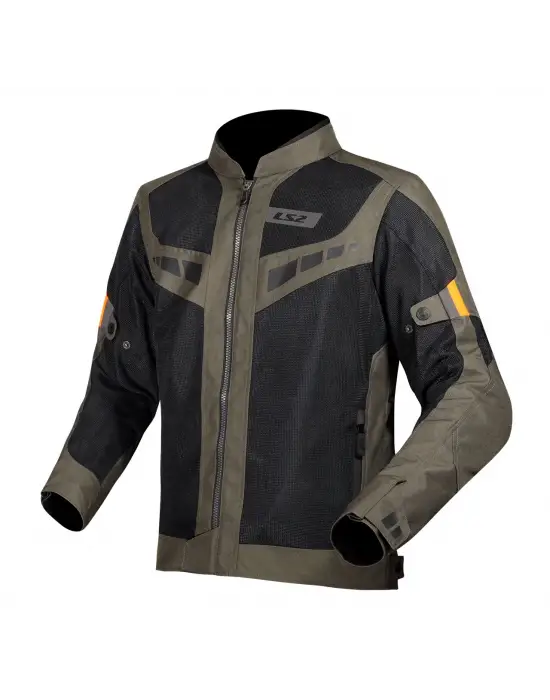 LS2 BLADE AIR MONT HAKİ-TURUNCU