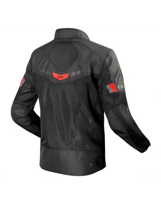 LS2 BLADE AIR MONT SİYAH-KIRMIZI