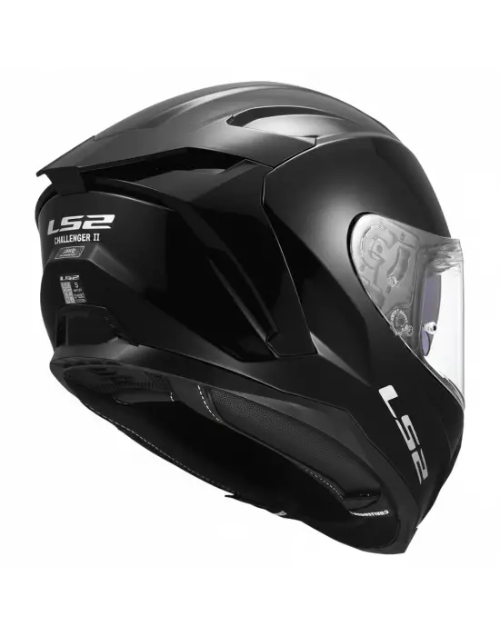 LS2 CHALLENGER 2 SİYAH KASK