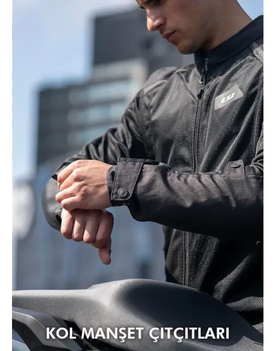 LS2 BREEZE MONT GRİ-SİYAH-KIRMIZI