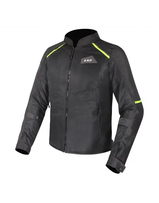 LS2 BREEZE MONT SİYAH-NEON SARI