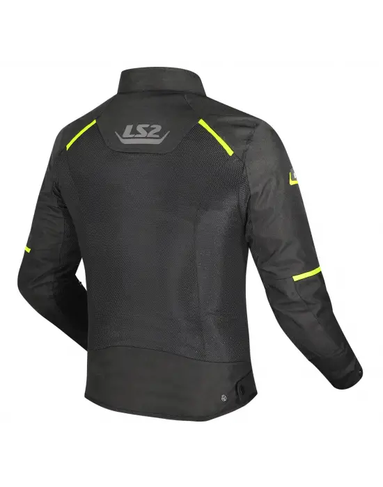 LS2 BREEZE MONT SİYAH-NEON SARI