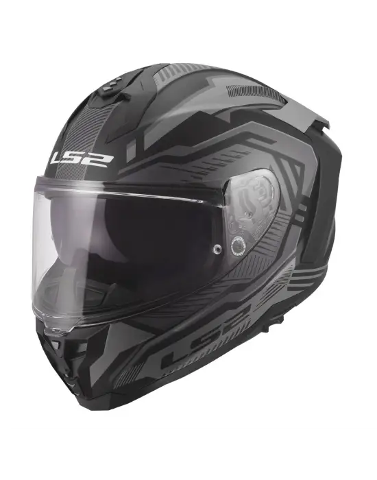 LS2 CHALLENGER 2 DRAVIX MAT GRİ KASK