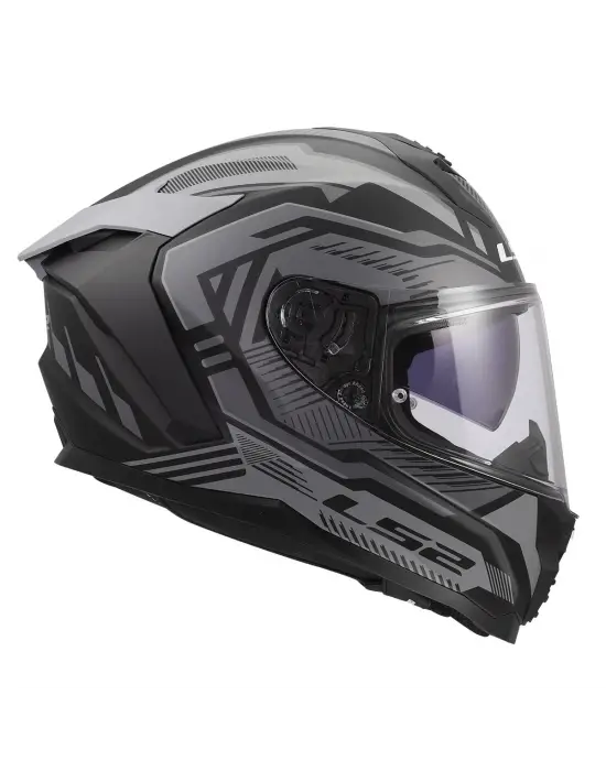 LS2 CHALLENGER 2 DRAVIX MAT GRİ KASK