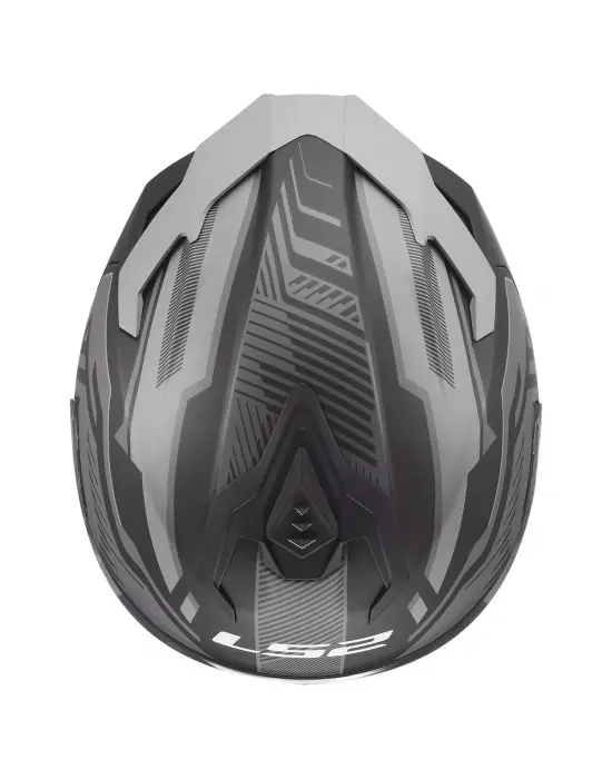 LS2 CHALLENGER 2 DRAVIX MAT GRİ KASK