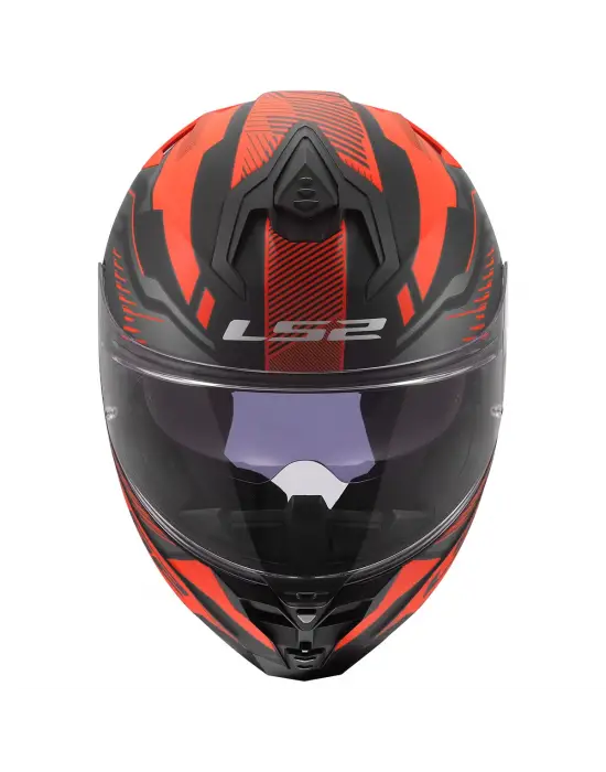 LS2 CHALLENGER 2 DRAVIX MAT KIRMIZI KASK