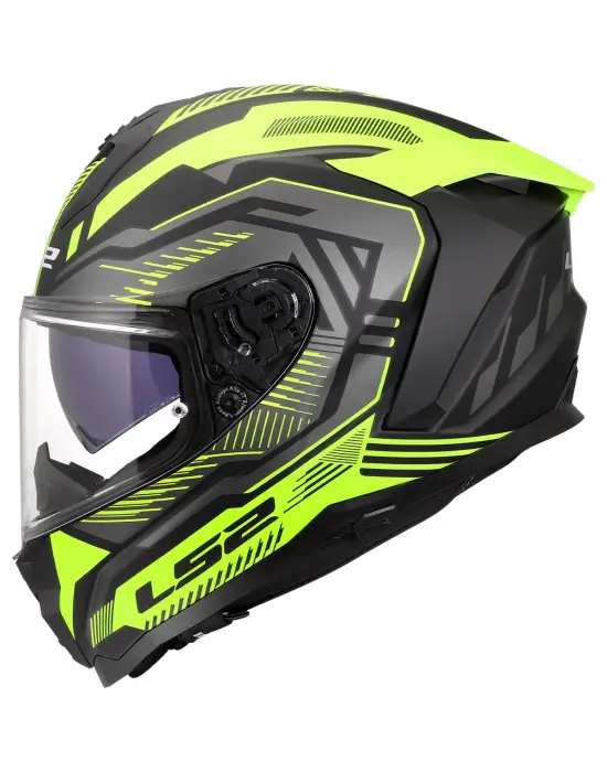 LS2 CHALLENGER 2 DRAVIX MAT SARI KASK