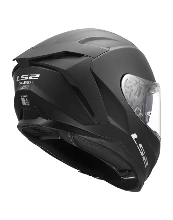 LS2 CHALLENGER 2 MAT SİYAH KASK