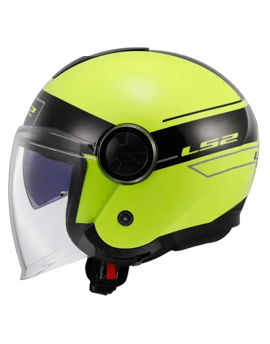 LS2 CLASSY CLASSIC SİYAH-NEON SARI KASK