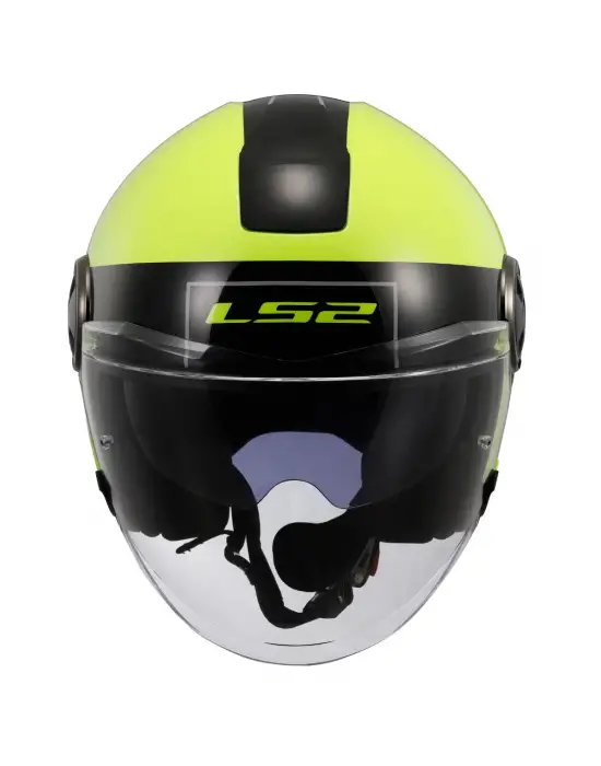 LS2 CLASSY CLASSIC SİYAH-NEON SARI KASK
