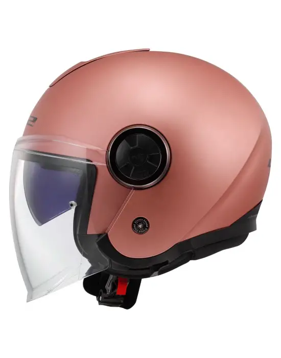 LS2 CLASSY MAT GOLD PEMBE KASK