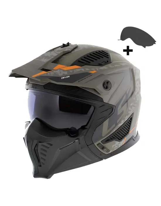 LS2 DRIFTER DEVOR MAT KUM KASK