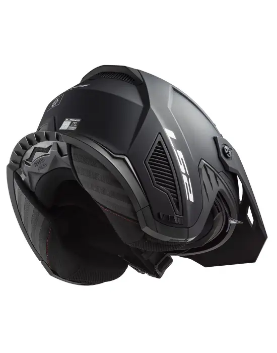 LS2 DRIFTER MAT SİYAH KASK