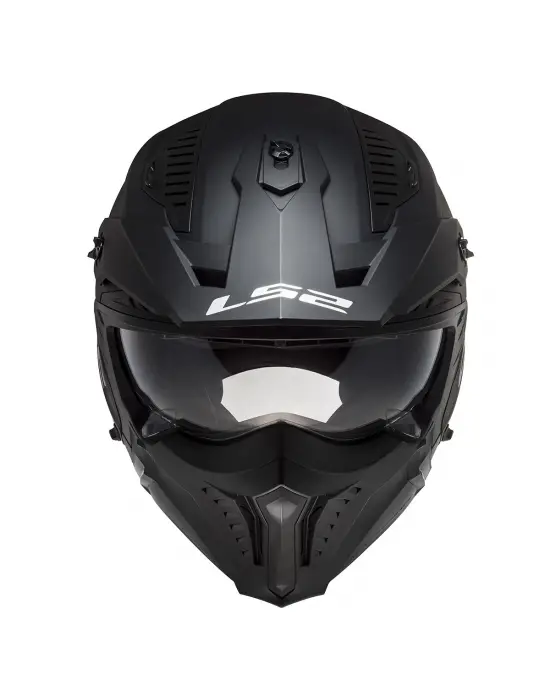 LS2 DRIFTER MAT SİYAH KASK