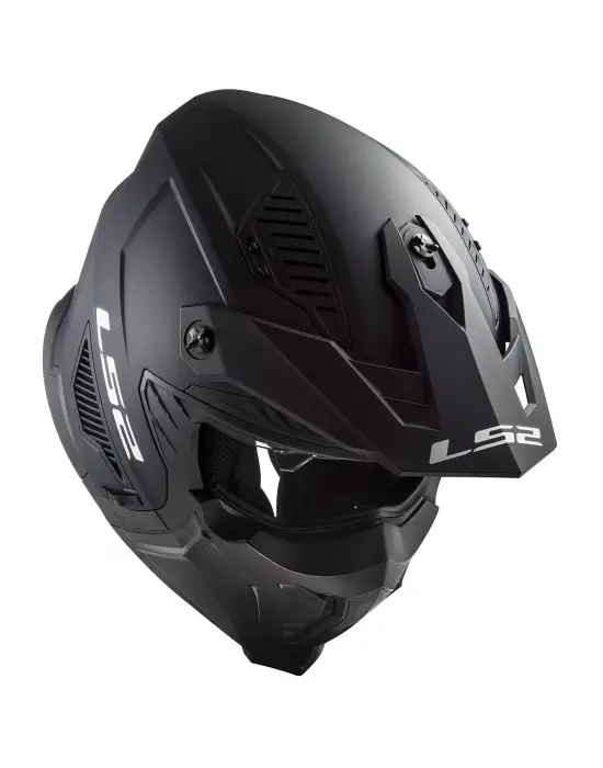 LS2 DRIFTER MAT SİYAH KASK