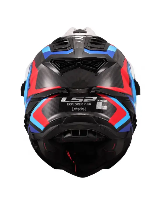 LS2 EXPLORER C KARBON FRONTIER II BEYAZ-MAVİ KASK M