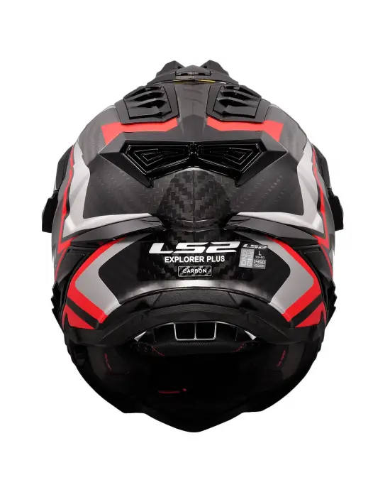 LS2 EXPLORER C KARBON FRONTIER II KIRMIZI KASK