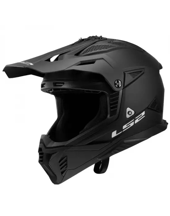 LS2 FAST 2 MAT SİYAH KASK