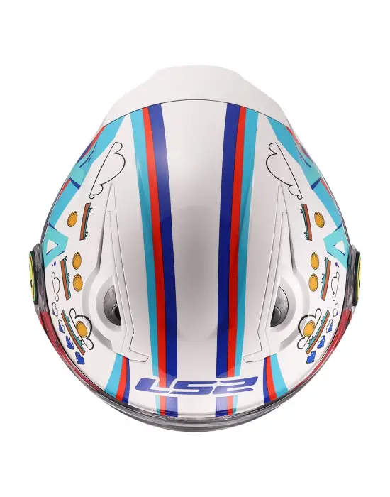 LS2 FUNNY 2 NEXT LEVEL BEYAZ ÇOCUK KASK