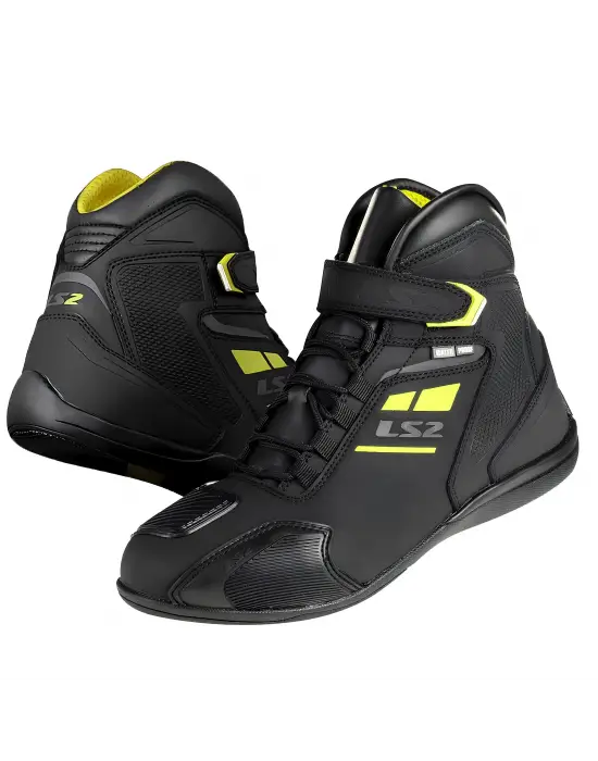LS2 GARRA WP BOT SİYAH-NEON SARI
