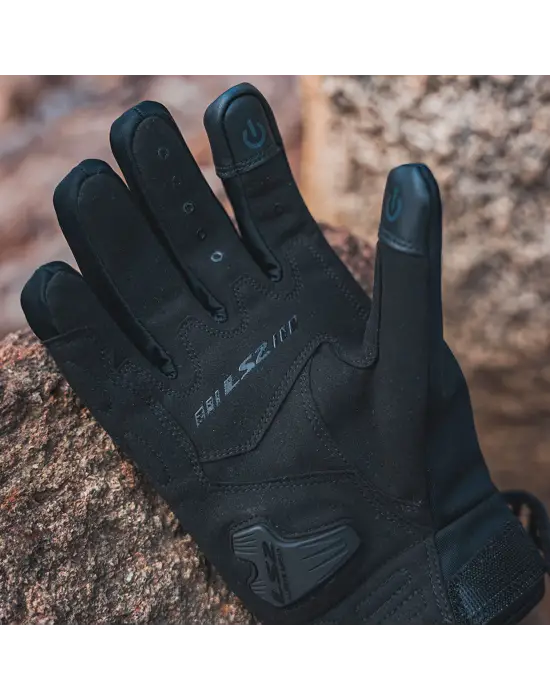 LS2 JET 2 WATERPROOF ELDİVEN SİYAH