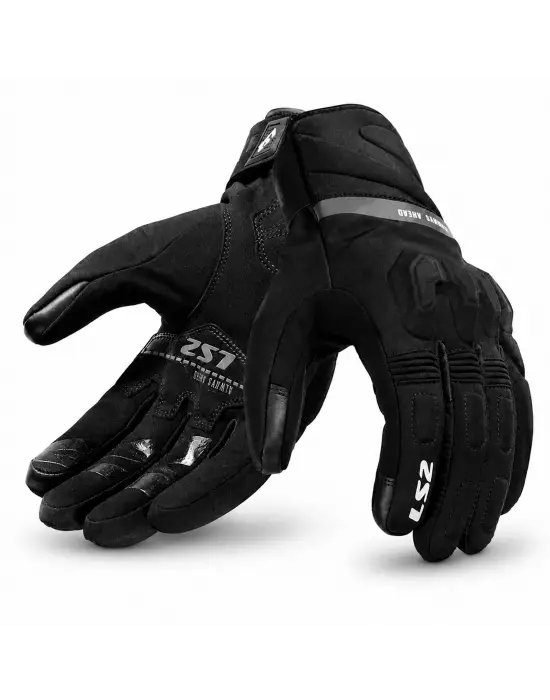 LS2 JET 3 WATERPROOF ELDİVEN SİYAH