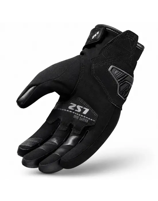 LS2 JET 3 WATERPROOF ELDİVEN SİYAH