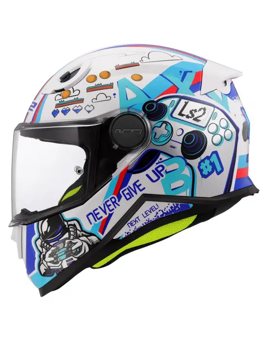 LS2 KID NEXT LEVEL BEYAZ ÇOCUK KASK