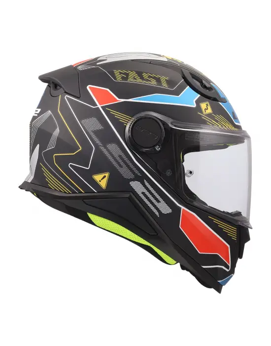 LS2 KID ZERO GRİ-KIRMIZI ÇOCUK KASK