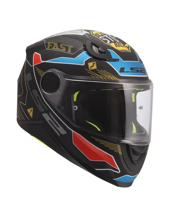 LS2 KID ZERO GRİ-KIRMIZI ÇOCUK KASK