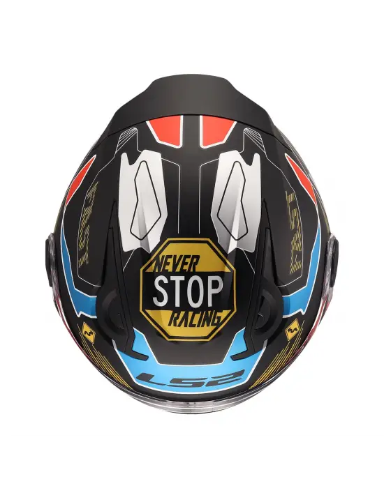 LS2 KID ZERO GRİ-KIRMIZI ÇOCUK KASK