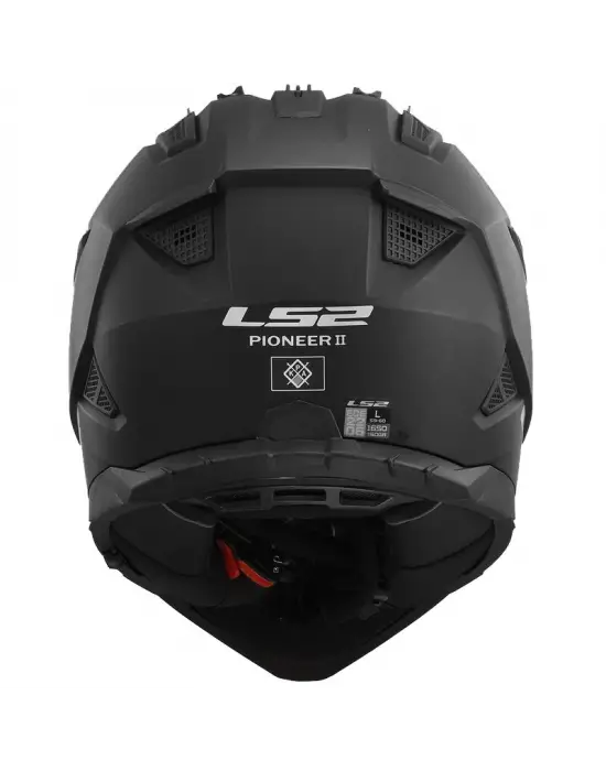 LS2 PIONEER 2 MAT SİYAH KASK