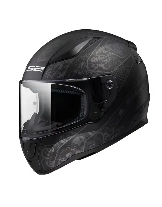 LS2 RAPID 2 CRYPT MAT SİYAH KASK