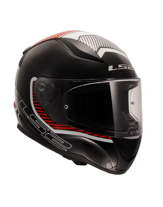 LS2 RAPID 2 EXTRA BEYAZ-KIRMIZI KASK