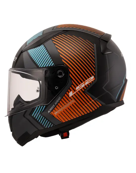 LS2 RAPID 2 EXTRA MAT GRİ-NEON TURUNCU KASK