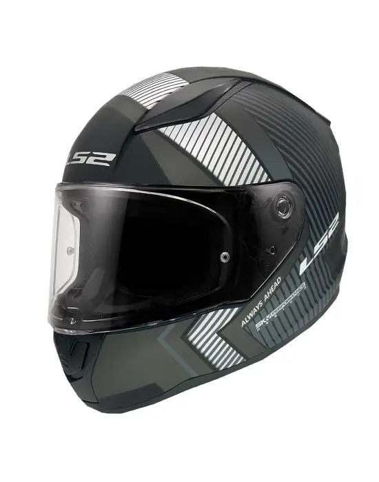 LS2 RAPID 2 EXTRA MAT SİYAH-GRİ KASK