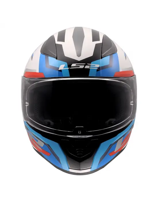 LS2 RAPID 2 HYPER BEYAZ-MAVİ-KIRMIZI KASK