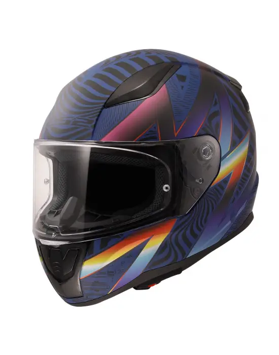 LS2 RAPID 2 OPTIK MAT MAVİ-MOR KASK