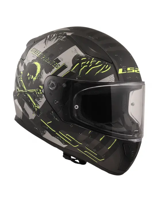 LS2 RAPID 2 PIRATES TITANIUM KASK