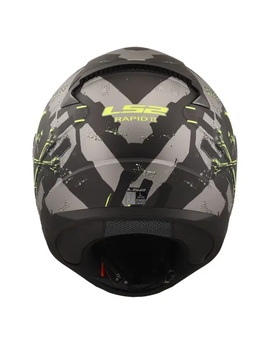 LS2 RAPID 2 PIRATES TITANIUM KASK