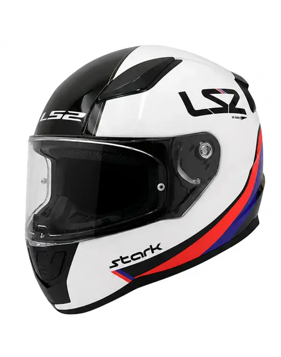 LS2 RAPID 2 STARK BEYAZ-KIRMIZI-MAVİ KASK