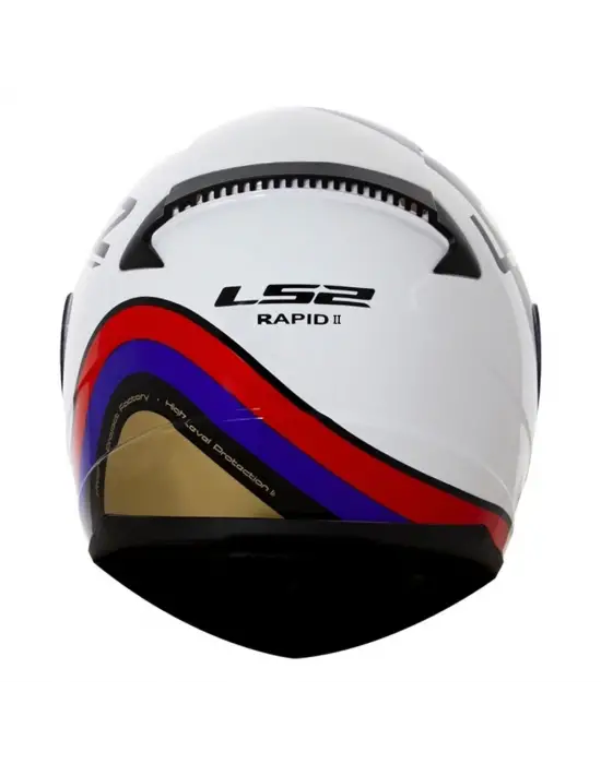LS2 RAPID 2 STARK BEYAZ-KIRMIZI-MAVİ KASK
