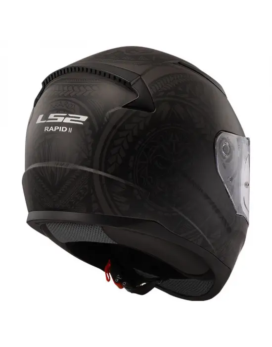 LS2 RAPID 2 TAKAROA MAT SİYAH KASK