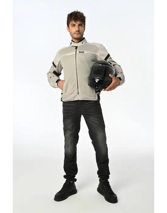 LS2 RIVA MONT GRİ-SİYAH