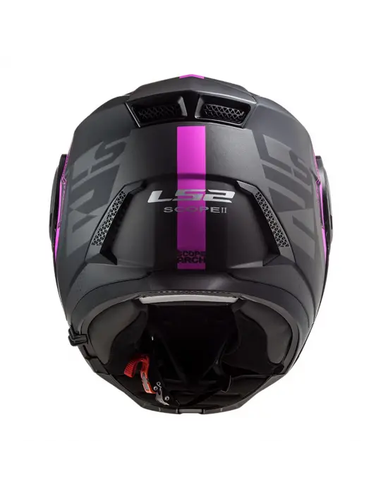 LS2 SCOPE 2 ARCH MAT TITANIUM-PEMBE KASK